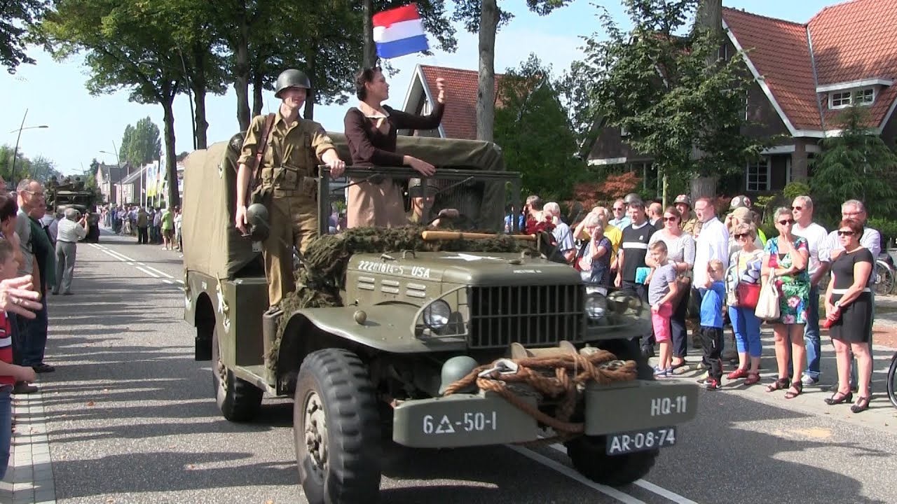 Bevrijdingsparade en Bevrijdingsfeest Beek (20-09-2014)