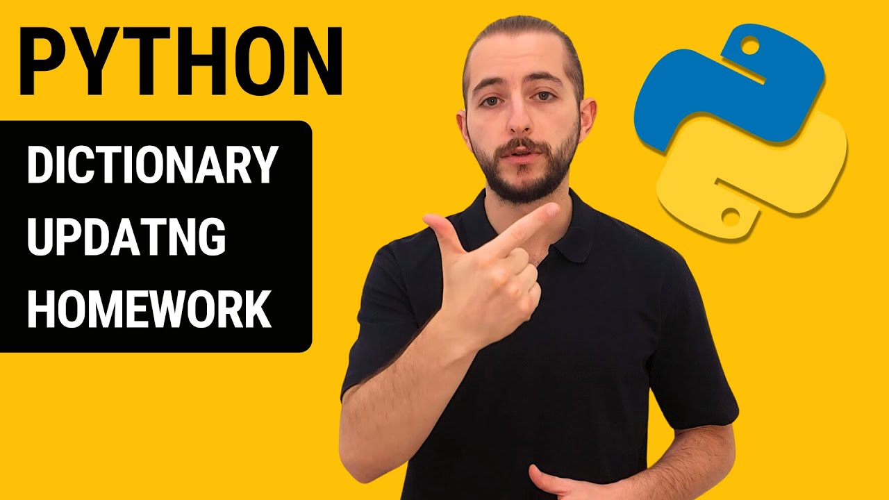 Python Basics: Updating Dictionaries Made Easy