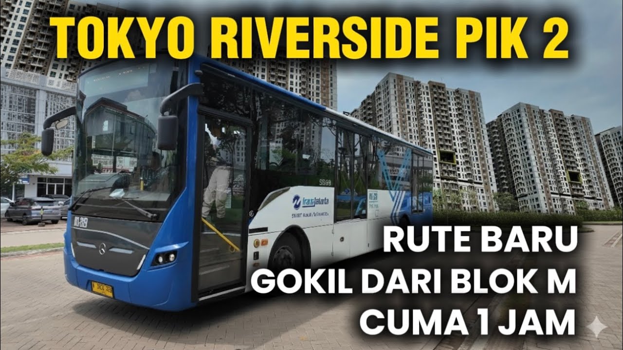 Trans Jabodetabek T31 – Blok M - PIK2, Lebih Cepat, 32 km Cuma 1 Jam !!! #angkutanumum