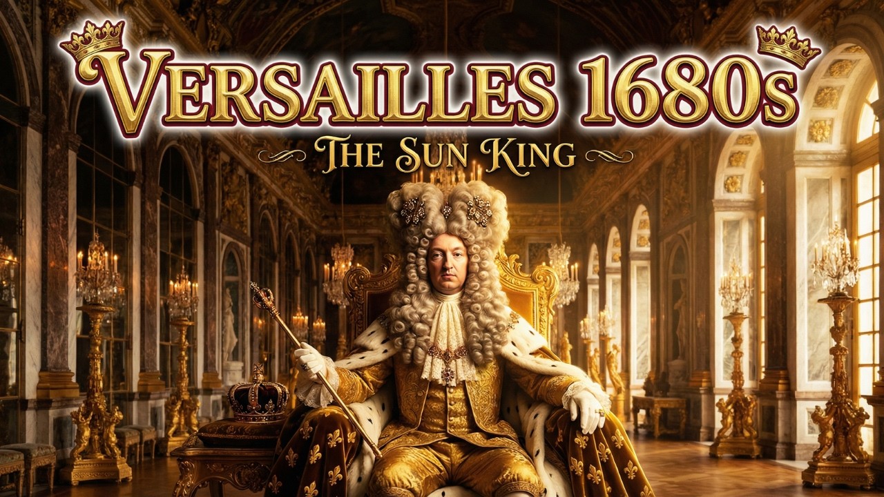 Versailles 1680s: When Magnificence Became Political Weapon (AI Reconstruction)