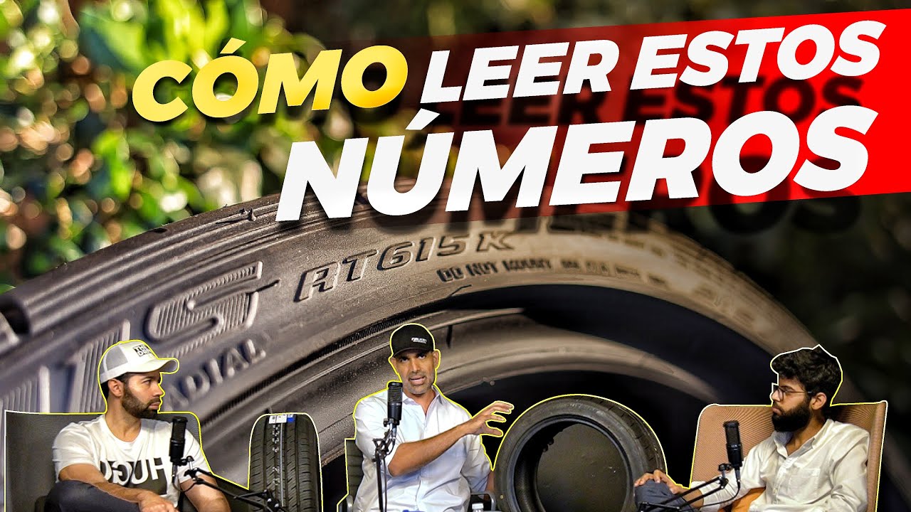 ¿QUÉ SIGNIFICAN 😧 los NÚMEROS en las  GOMAS? [NEUMATICOS / LLANTAS] | TDS - TOP DRIVER [EP044]