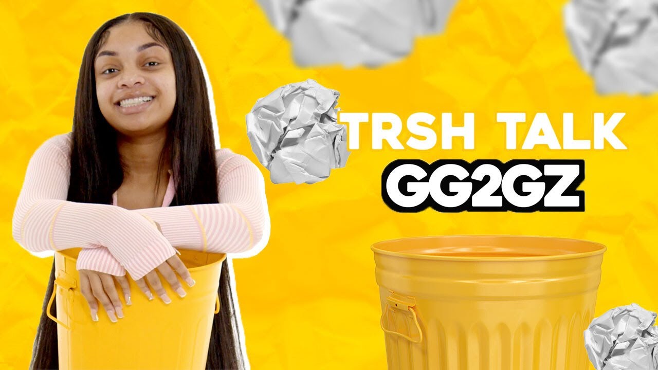 GG2gz Shows She's A Real Gangster In This Interview With A Trash Can| Trsh Talk