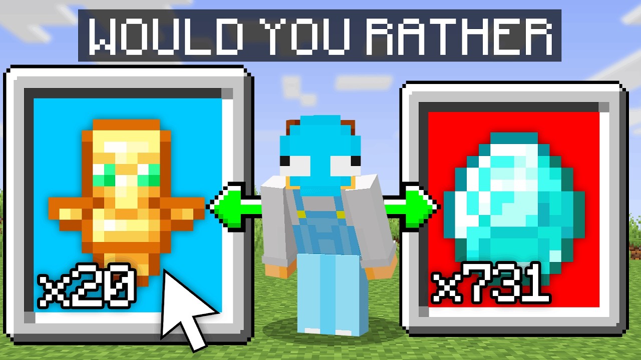 Minecraft, But Would You Rather?
