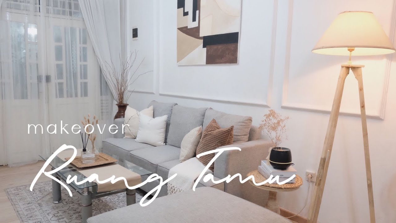 UPGRADE MAKEOVER RUANG TAMU (Tips Makeover + pakai produk smarthome) | Living Room Makeover