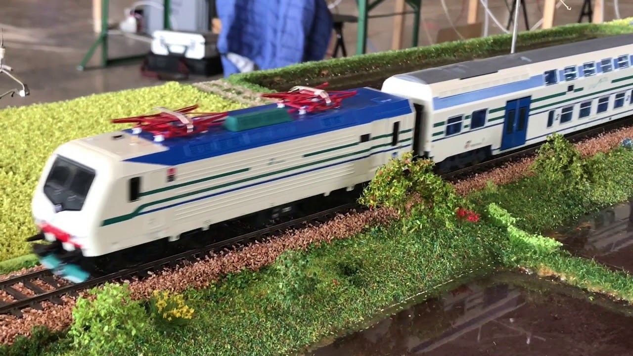 Modellini di treni al Model Expo Italy 2018 di Verona