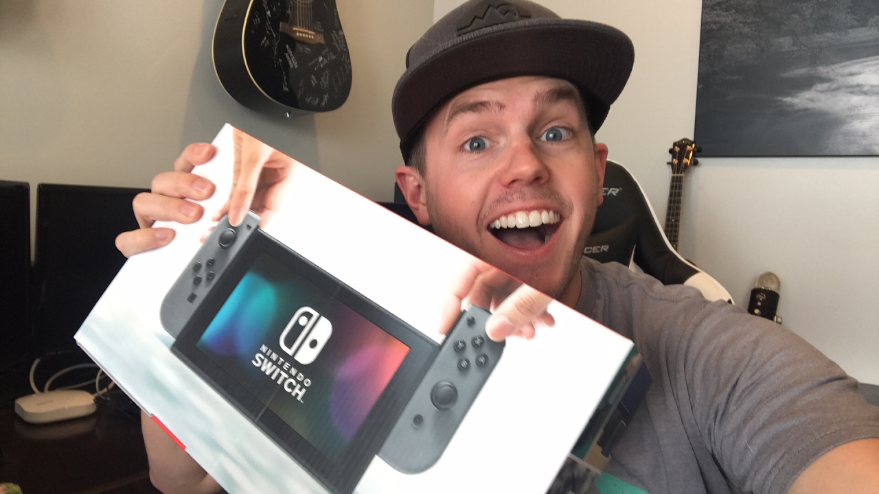 LIVE NINTENDO SWITCH UNBOXING!