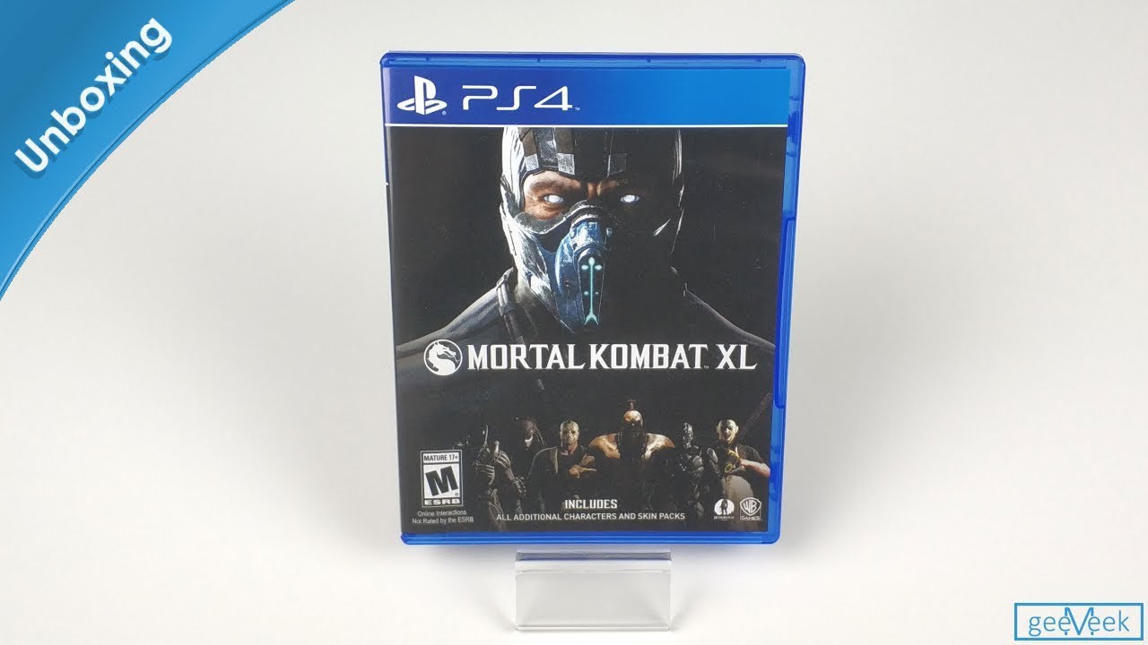 Mortal Kombat XL - PS4 Unboxing