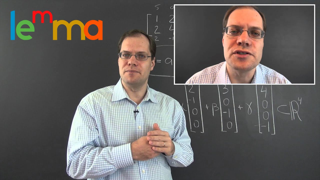 Linear Algebra 9c-: Review - Column Space Versus Null Space