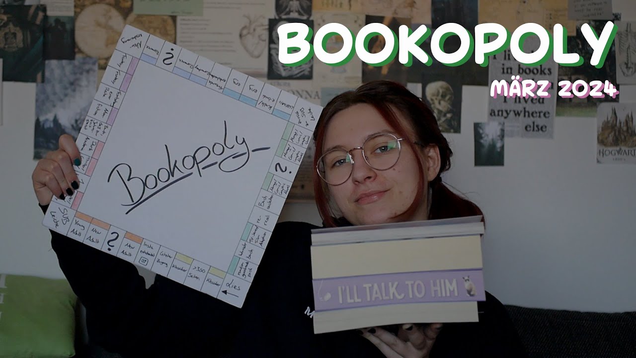 Bookopoly #3 | Wir erspielen meinen TBR für März 2024
