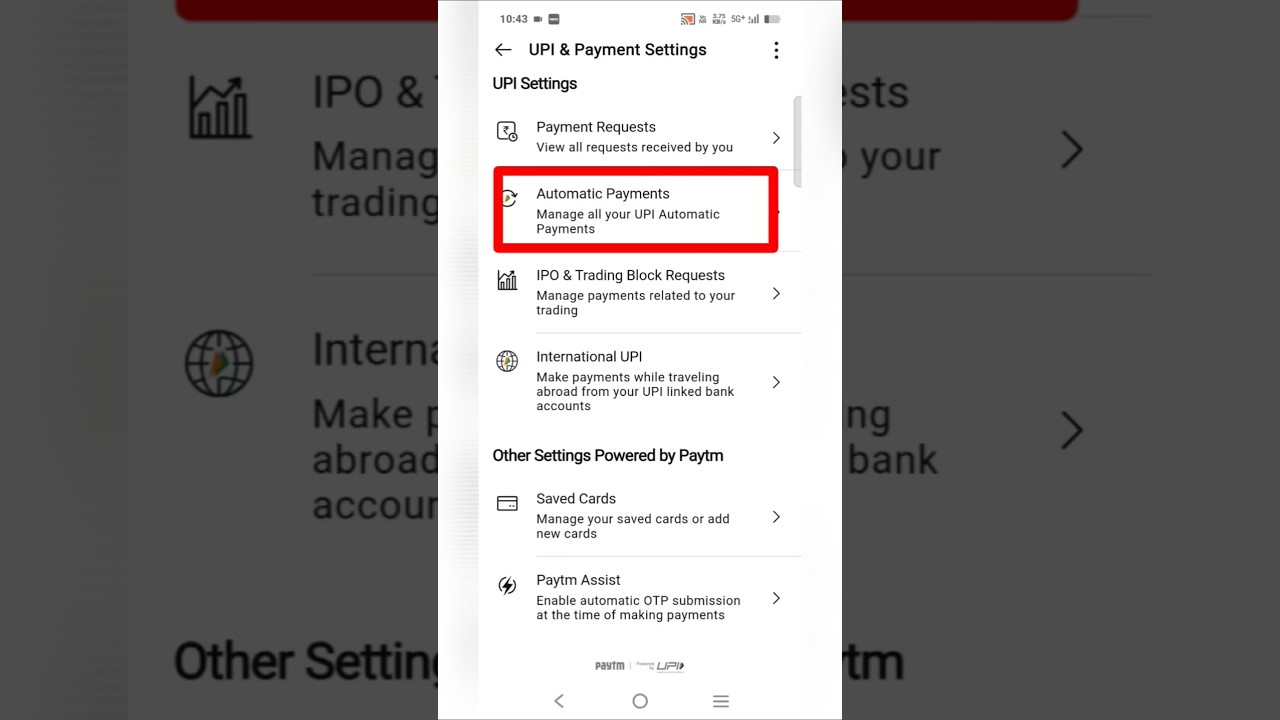 automatic Payment stop in Paytm #viral #trending  #shorts