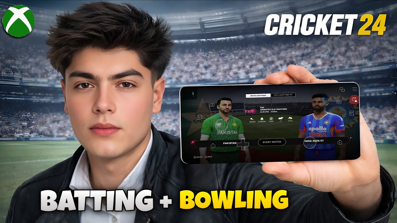 Cricket 24 Beginners Guide Mobile | Shot Kaise Mare? Bowling Kaise Kare?
