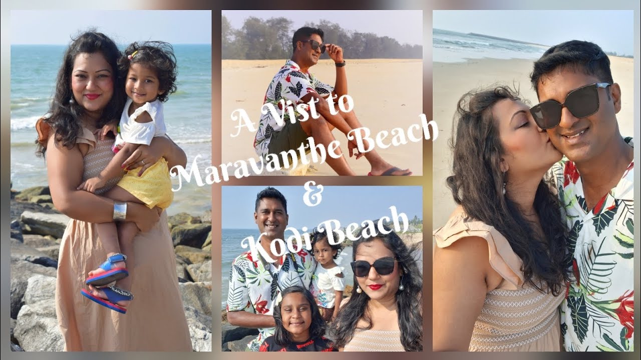 Maravanthe Beach: Driving Between Sea & River! 🌴(Family Vlog)| The Best Drive in Karnataka! 🌊 🚗 NH66