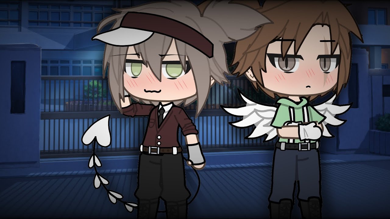~Мой ангелочек~ ...{Gacha life}...1/?..яой✨