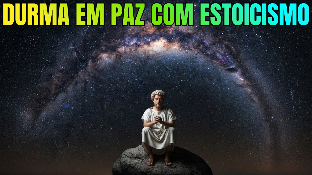 O SEGREDO de MARCO AURÉLIO para SE MANTER SEMPRE MOTIVADO - Com som de chuva para dormir