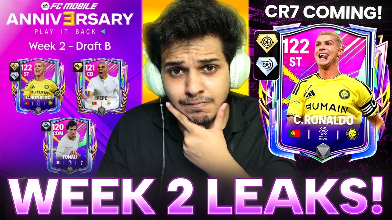 CR7 подтверждён ✅ на 2-й неделе юбилейного события в FC Mobile
