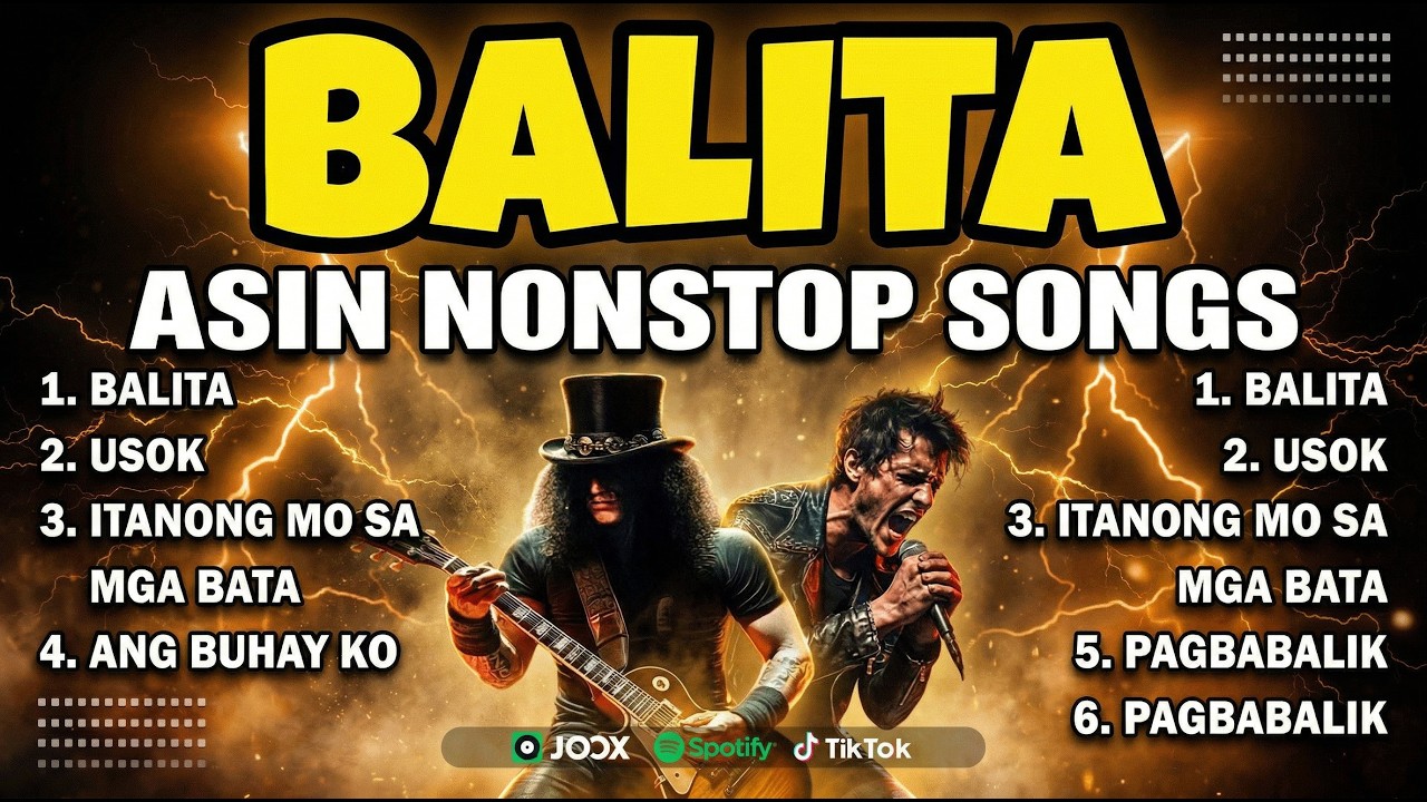 Asin Songs | Nonstop Rock Version 🔥 | Ultimate OPM Rock Covers