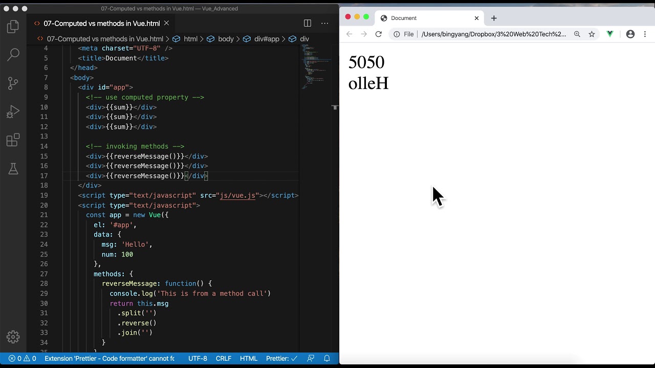 20  Difference between Computed Properties and Methods