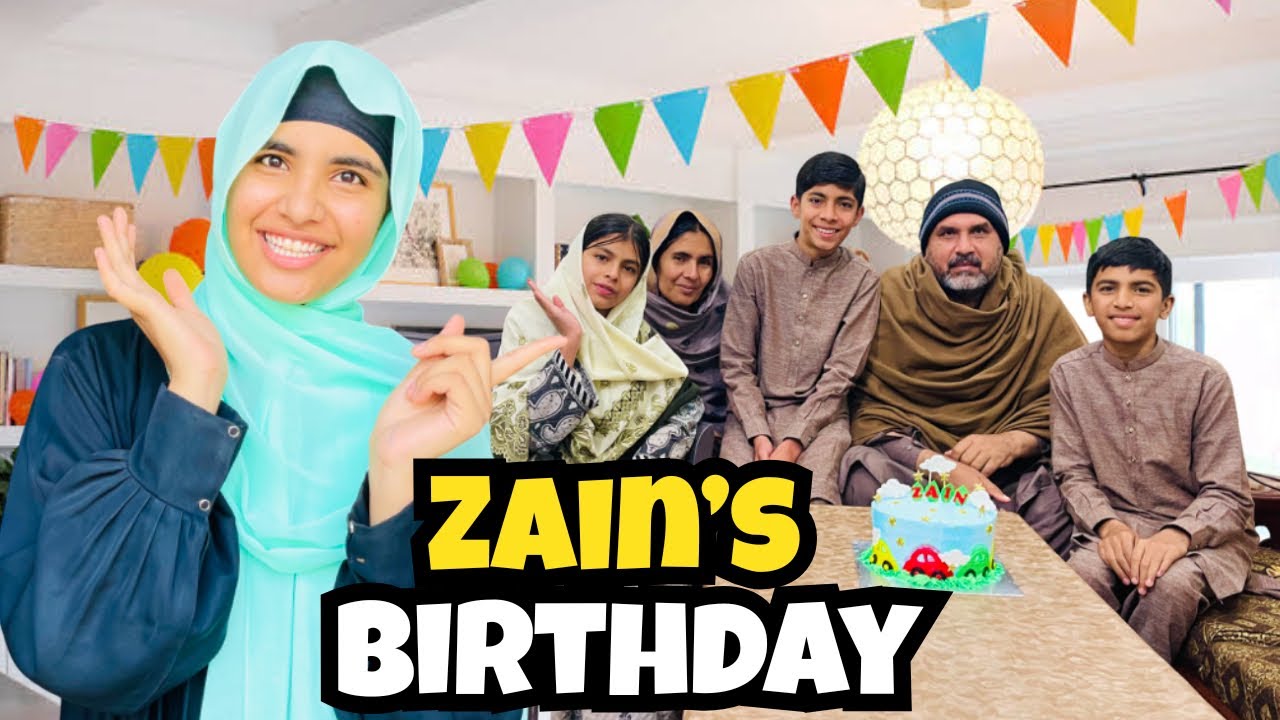 A Special Birthday Day of Zain 🎂🎉 || Birthday Celebration at Home