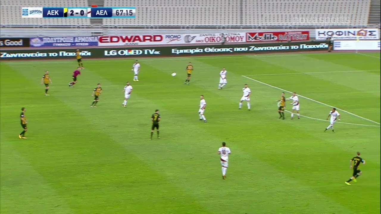 ΑΕΚ - ΑΕΛ (4-0), 10/09/2017