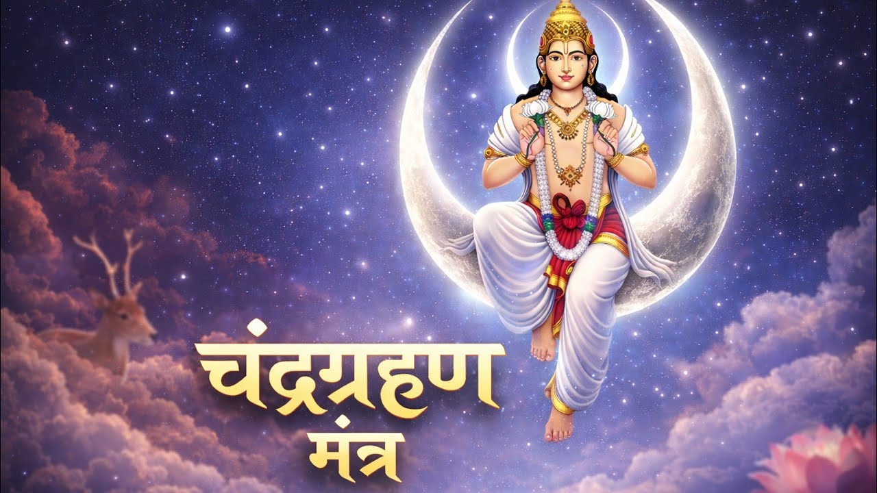 चंद्रग्रहण विशेष मंत्र | चंद्र दोष निवारण मंत्र | Chandra Grahan Mantra for Protection & Peace