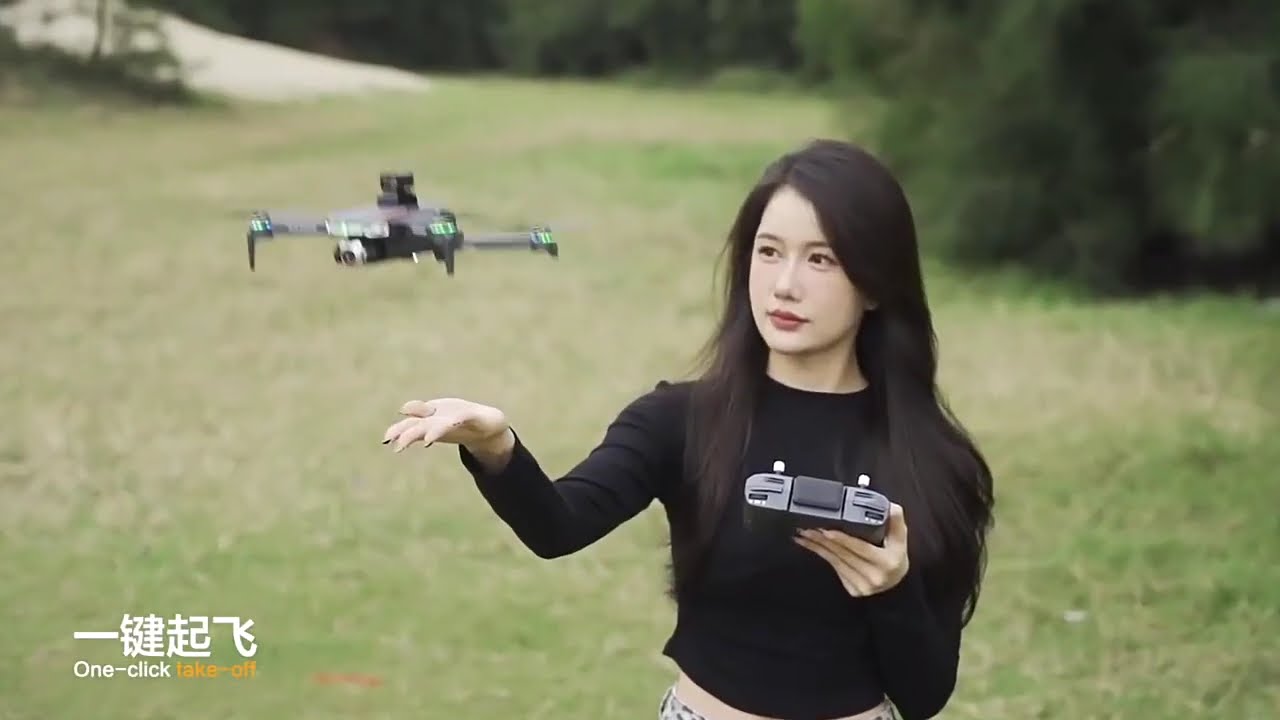 S28 GPS 4K Gimbal Dual Camera Brushless RC Drone Big Remote Display 2025