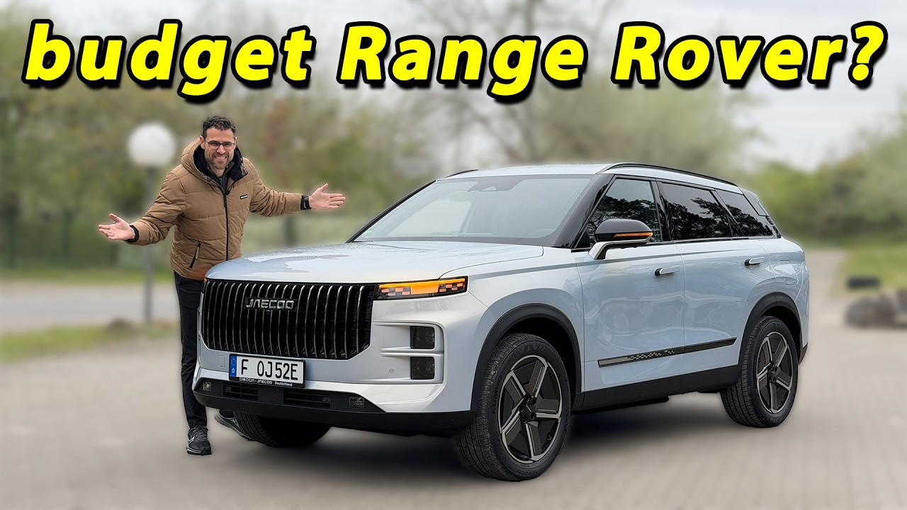 Jaecoo 7 driving REVIEW (J7) - crazy or crazy clever compact SUV?