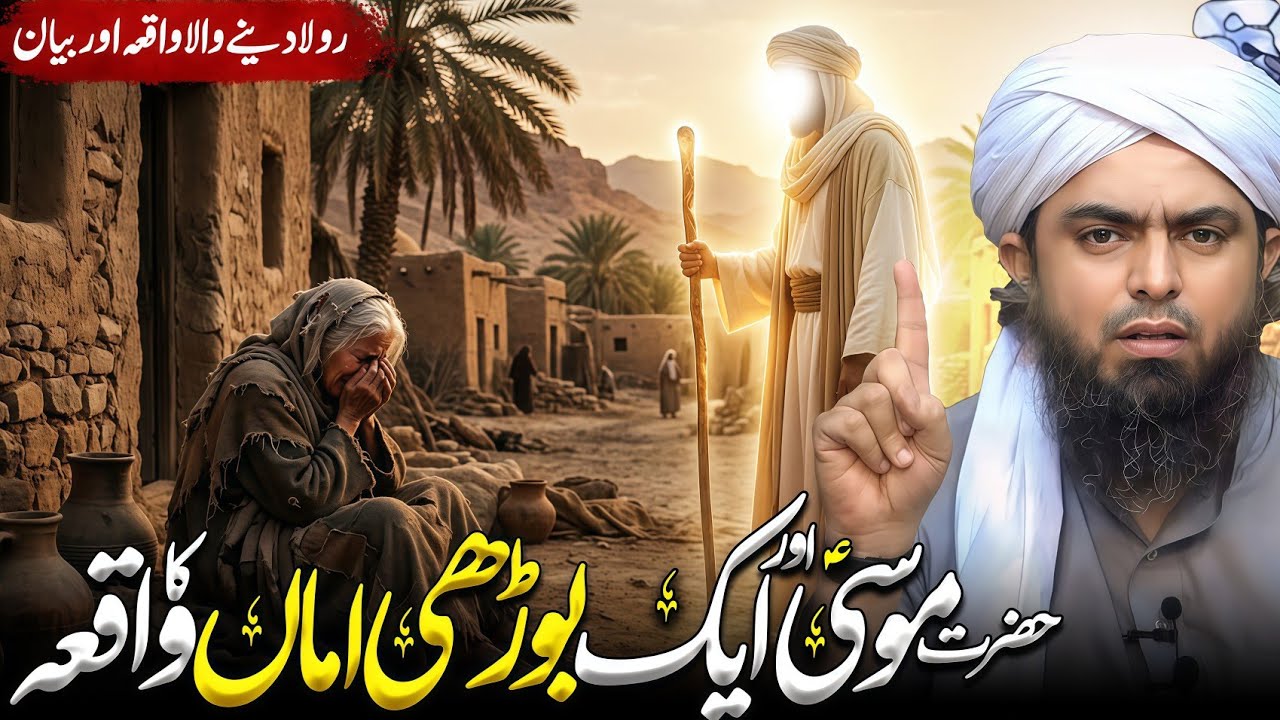 Hazrat Mousa (AS) Aur Ek Burhi Amma Ka Waqia | Engineer Muhammad Ali Mirza Bayan 2026