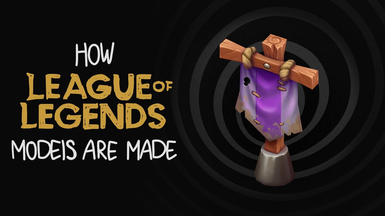 How League of Legends models are made