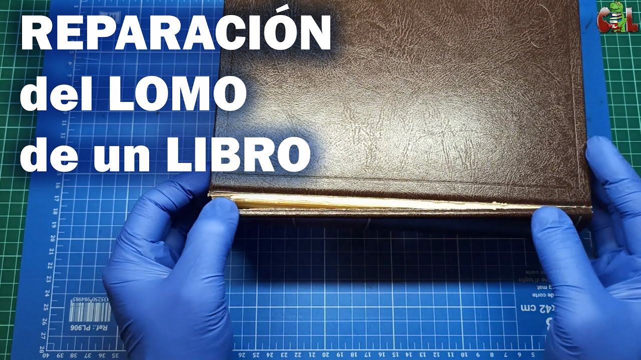 Reparación del lomo de un libro - Cuidados de los libros