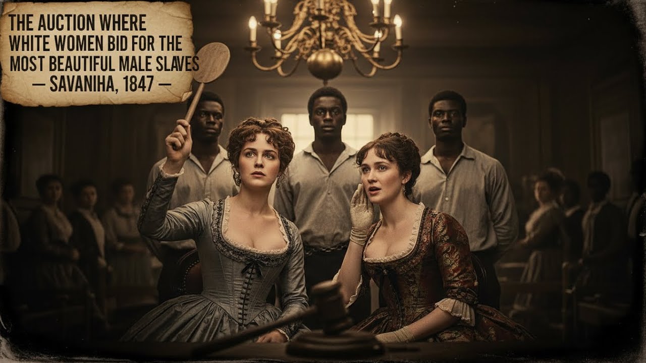 The Auction Where White Women Bid for the Most Beautiful Male Slaves — Savannah, 1847