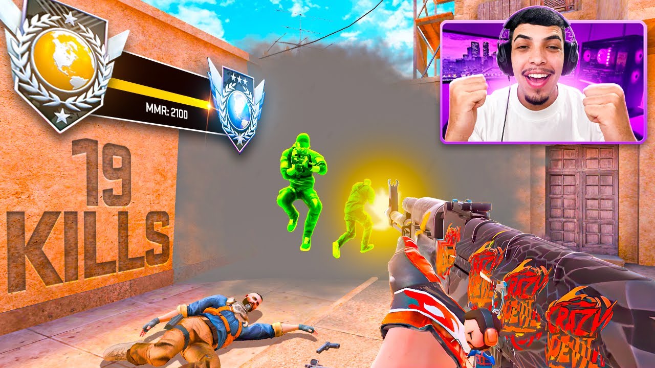 RECUPEREI meu ELITE FAZENDO 19 KILLS na RANKED, FOI UM ABSURDO!!! - STANDOFF 2