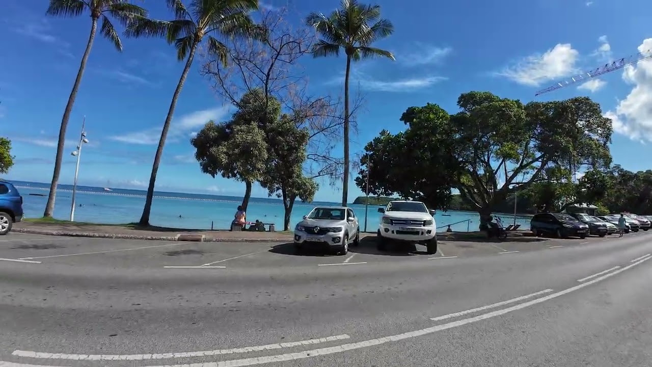 Walking in Lemon Bay Noumea New Caledonia 