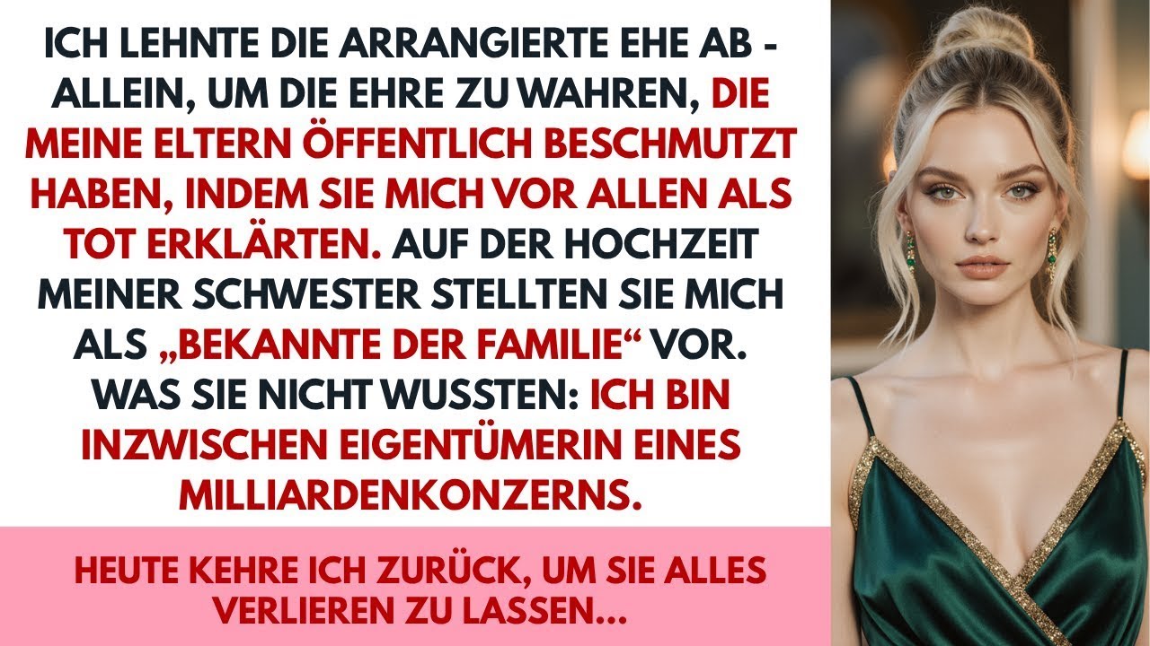 Meine Eltern erzählten allen, ich sei tot – und ich baute im Stillen ein Milliardenimperium auf.