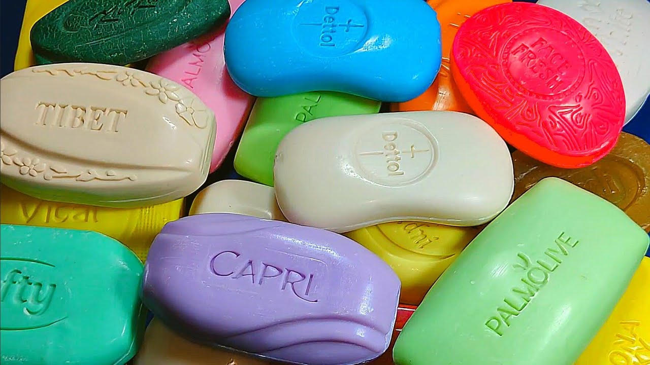 Satisfying International ASMR Soap opening Haul Soap Leisurely Unpacking Soaps Relaxing Sound