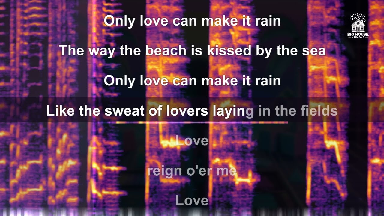 The Who  -  Love Reign O'er Me (Karaoke)