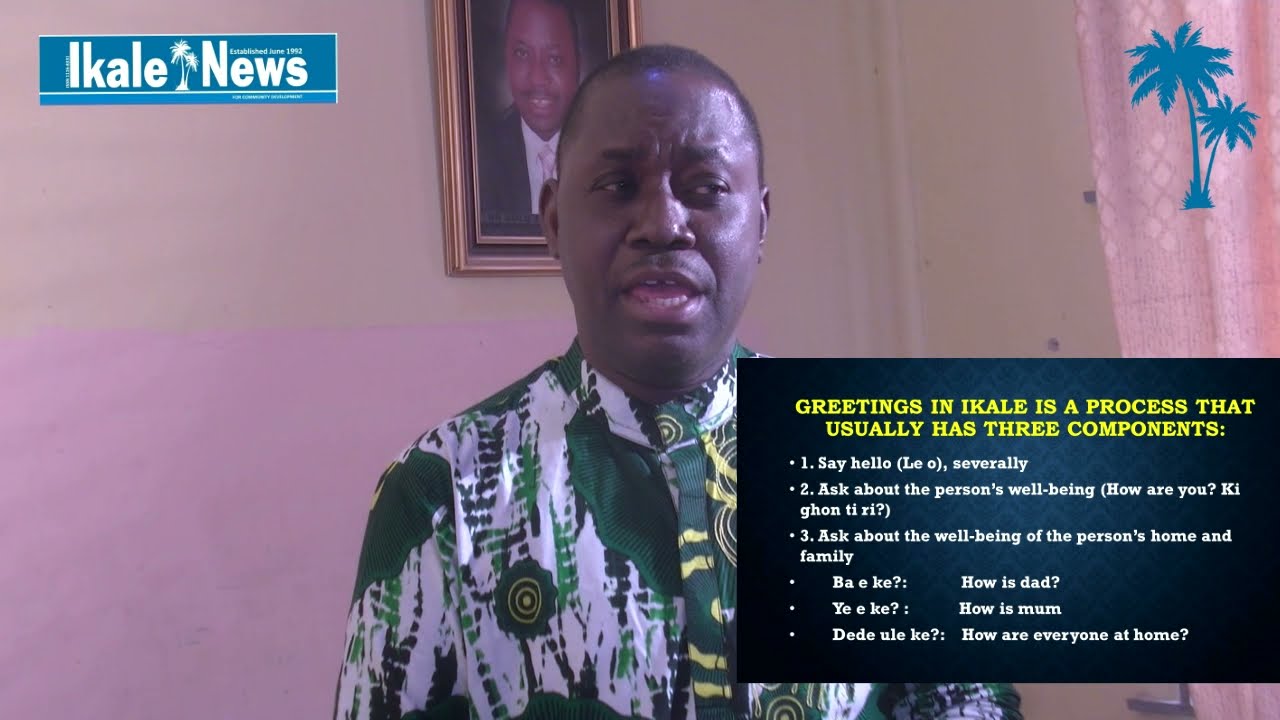 Ikale language with Bolu John Folayan, PhD