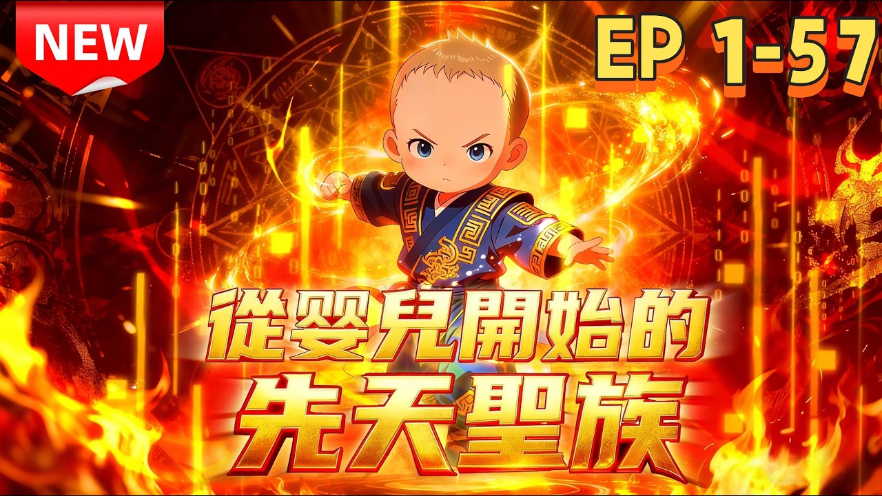 🔥 MULTISUB【從嬰兒開始的先天聖族】🚀合集版｜別人苦修十年，他出生就開掛！覺醒先天聖賢系統，曬太陽就能變強，從嬰兒一路進化成最強聖族！#國漫#動漫推薦 #系統流 #玄幻動漫