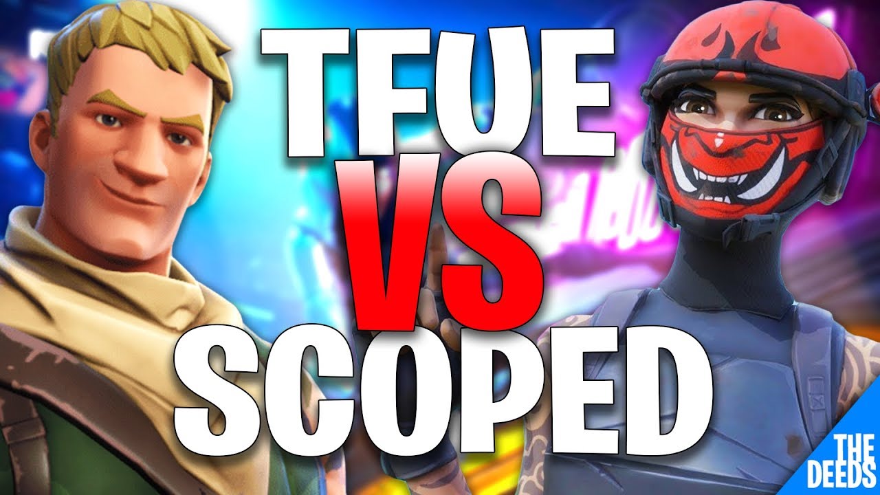 Scoped 1 VS 1 Tfue In Realistic Map | Creative 1v1 *INSANE NA BUILD FIGHTS*