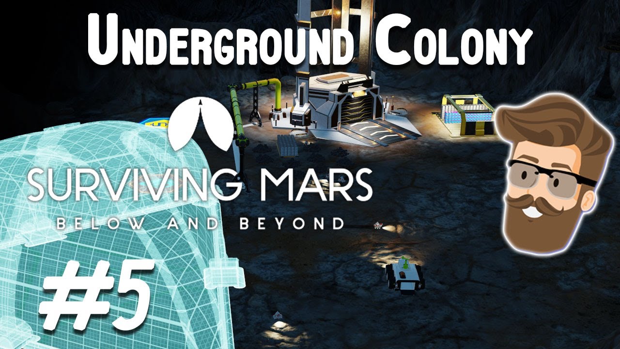 Clearing Space (Underground Colony Part 5) - Surviving Mars Below & Beyond Gameplay