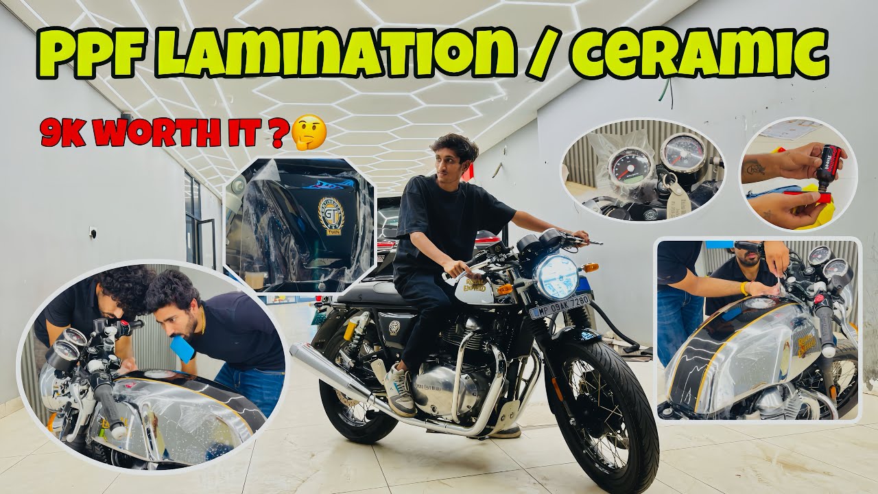 Gt 650 ppf cost | gt 650 ppf lamination ceramic | continental gt 650 ppf #gt650 #ppf #ceramic