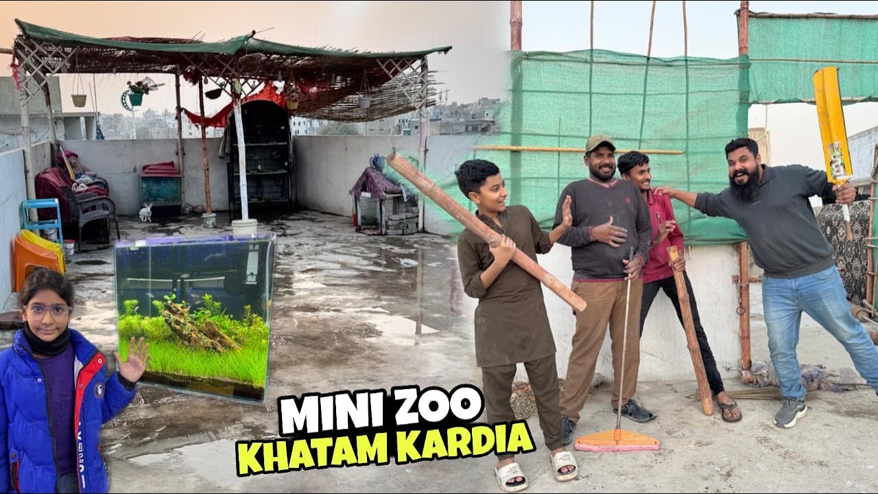 Mini zoo Khatam karna par gya🥺 Larkon ki Halat kharab ho gayee 😰