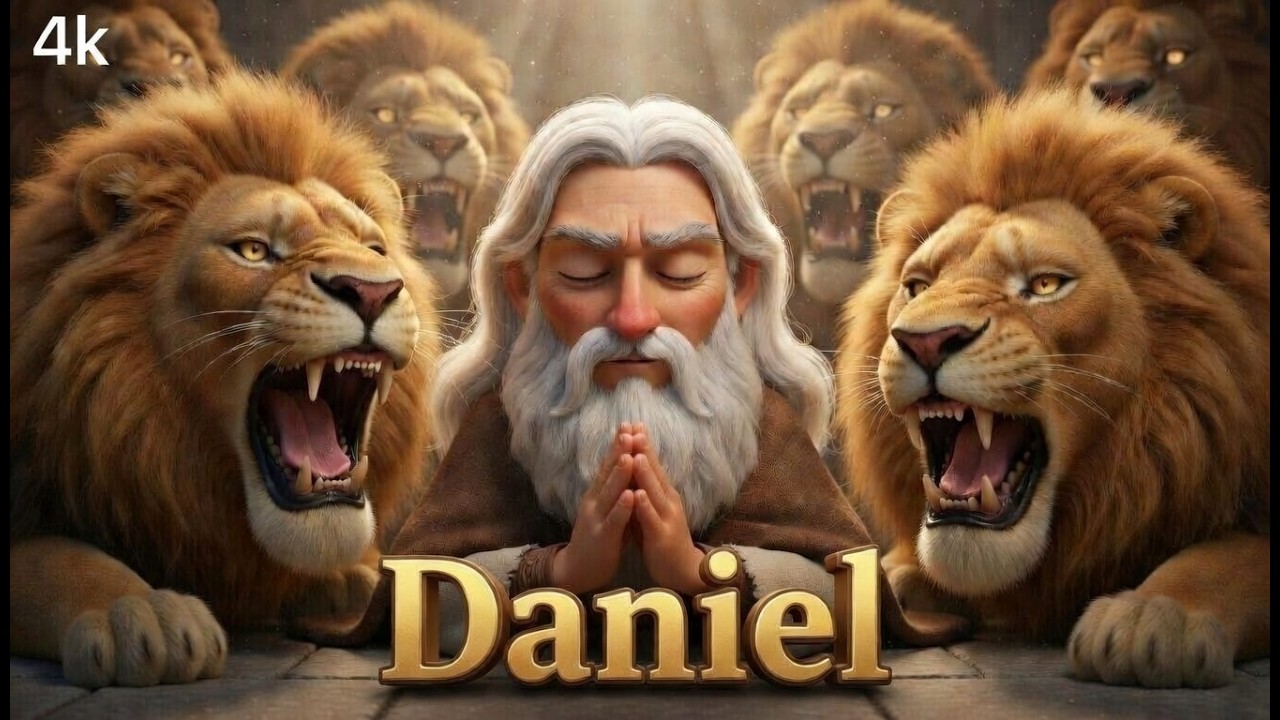 DANIEL | Full Biblical Animated Movie in 4K