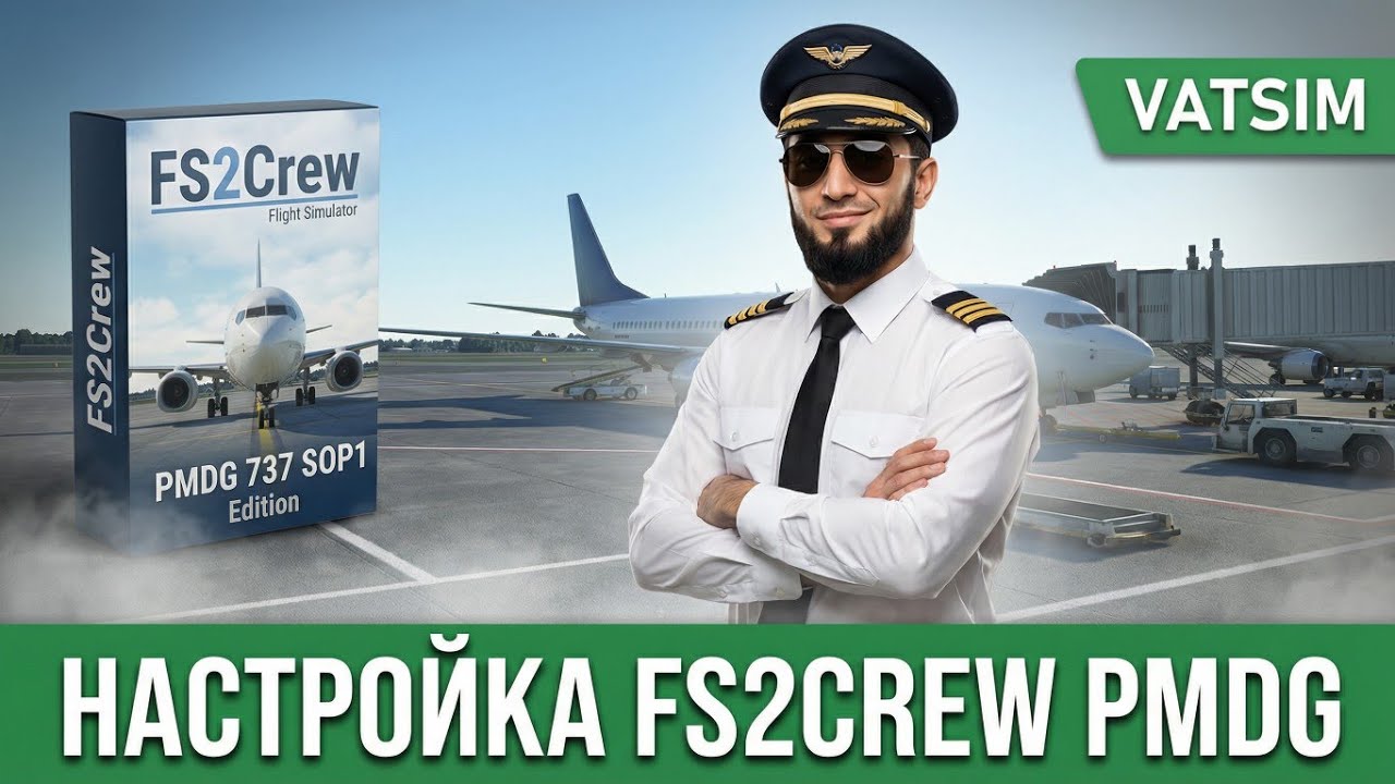 ВТОРОЙ ПИЛОТ. Как настроить FS2CREW PMDG SOP 1(как у меня на стримах)!