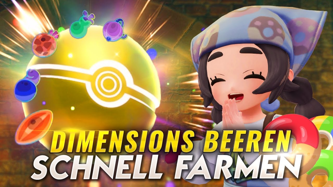 UNENDLICH DIMENSIONS BEEREN! Beste FARM-Methode in den Mega Dimensionen 🔥 Pokémon Legenden Z-A