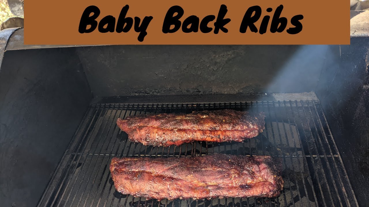 Baby Back Ribs on the Grill Slow Smoked, Green Mountain Grills DB