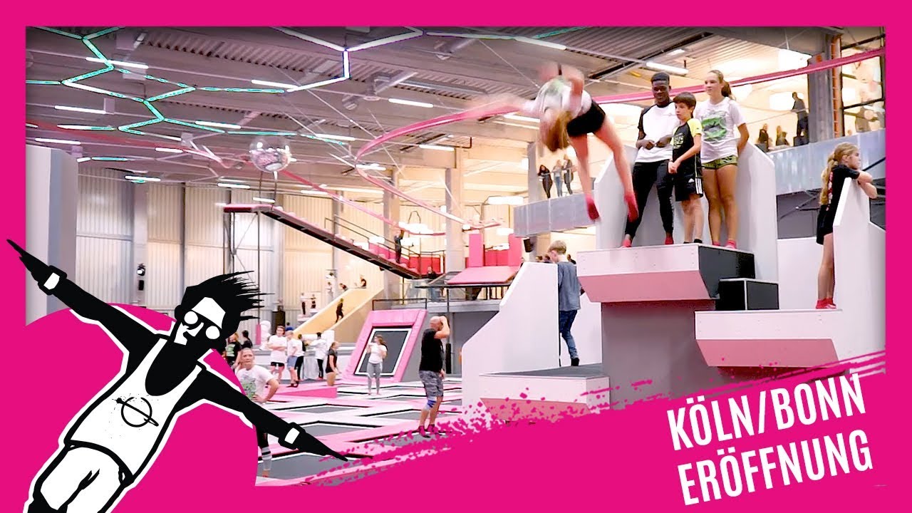 Eröffnung des SPRUNG.RAUM TRAMPOLINPARK KÖLN/BONN IN TROISDORF