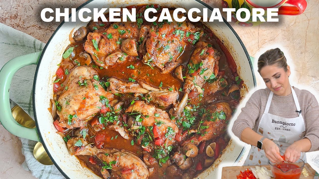 Chicken Cacciatore - An Easy Classic!