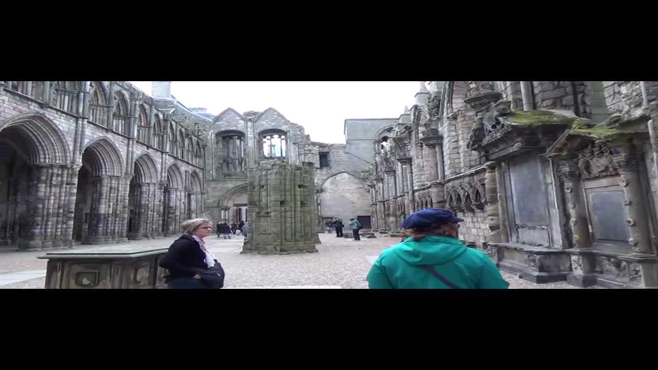 Holyrood Palace and Abbey Edinburgh Scotland.  FTHVN 288