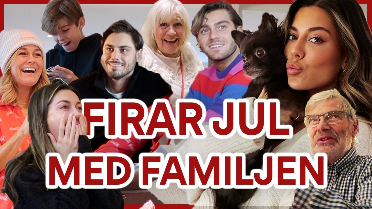 Den stora julaftonsvloggen med familjen Wahlgren Ingrosso