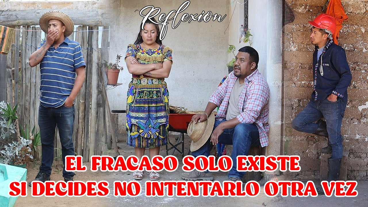 EL FRACASO SOLO EXISTE SI DECIDES NO INTENTARLO OTRA VEZ Reflexión...